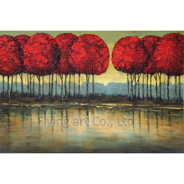 Impressionism Oil Painting for Trees